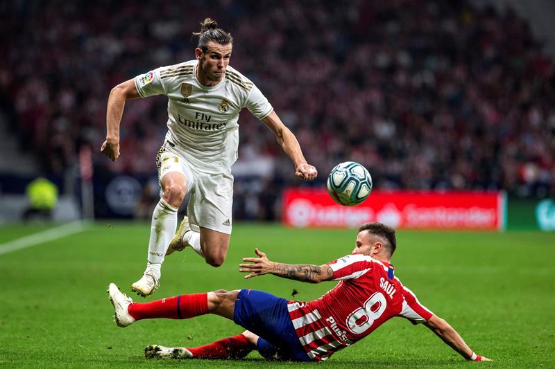 Bale conduce la redonda en choque ante los Colchoneros