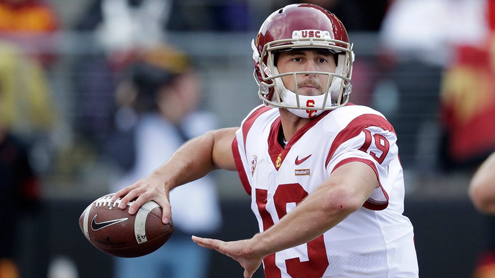 Matt Fink, quarterback de la Universidad del Sur de California