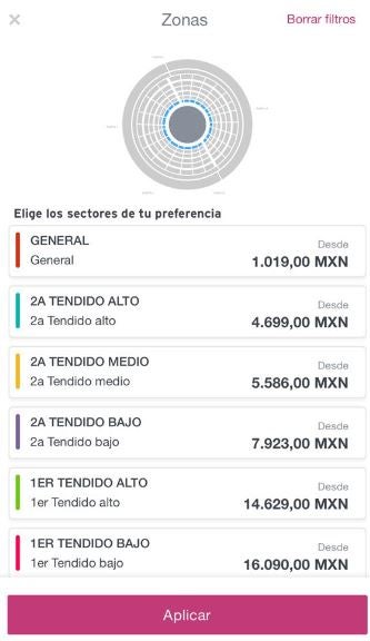 Precios en reventa para el juego Federer vs Zverev