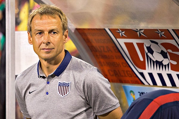 Klinsmann, en la banca de estados Unidos 