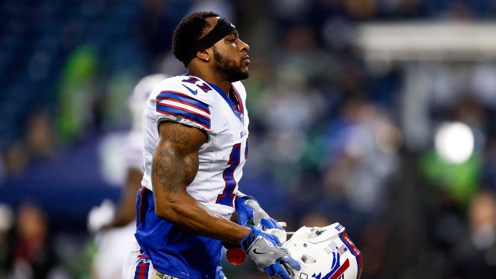 Harvin, durante su etapa como jugador de Buffalo Bills