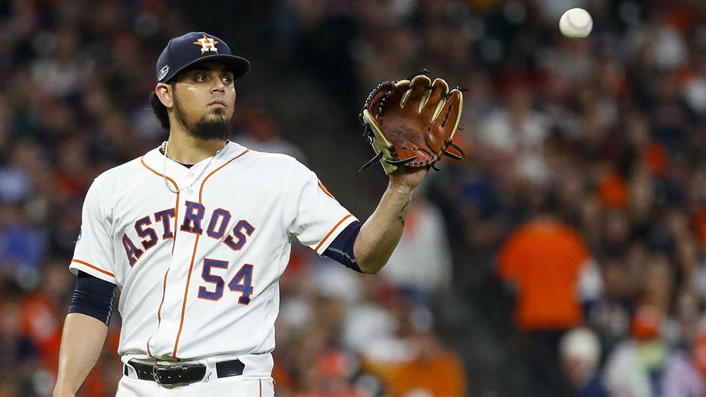 Osuna conquistó 38 salvamentos en la temporada regular con Astros