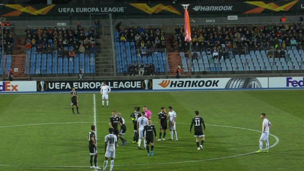 Acción en el Dudelange vs Qarabag