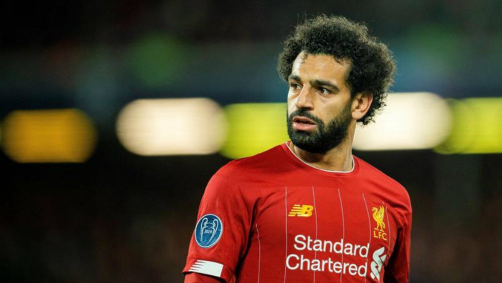 Mohamed Salah, en un partido de Champions League