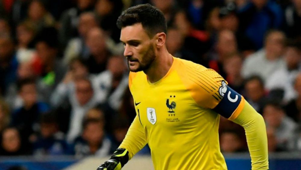 Hugo Lloris, en un partido del Tottenham