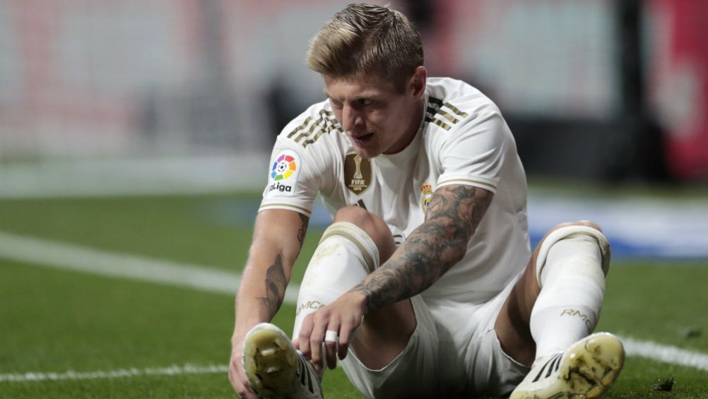 Toni Kroos, en un partido del Real Madrid