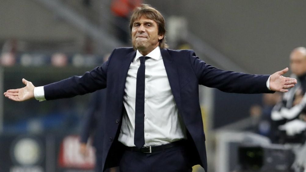 Conte, en el banquillo del Inter de Milán