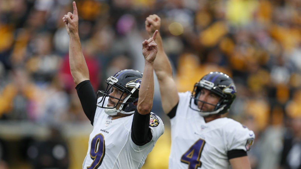 Tucker marca el Gol de Campo del triunfo de los Ravens