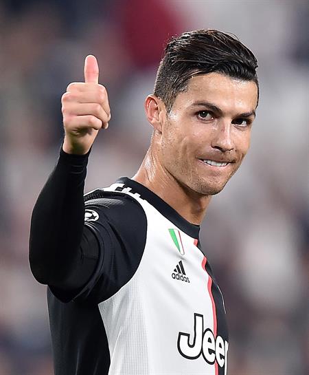 Cristiano Ronaldo, durante juego de la Juventus