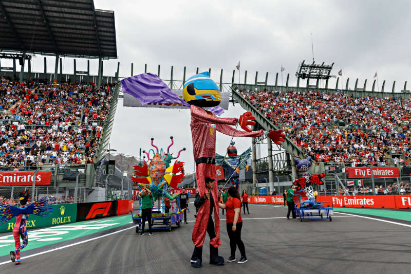 Ambiente en el GP de México 2018