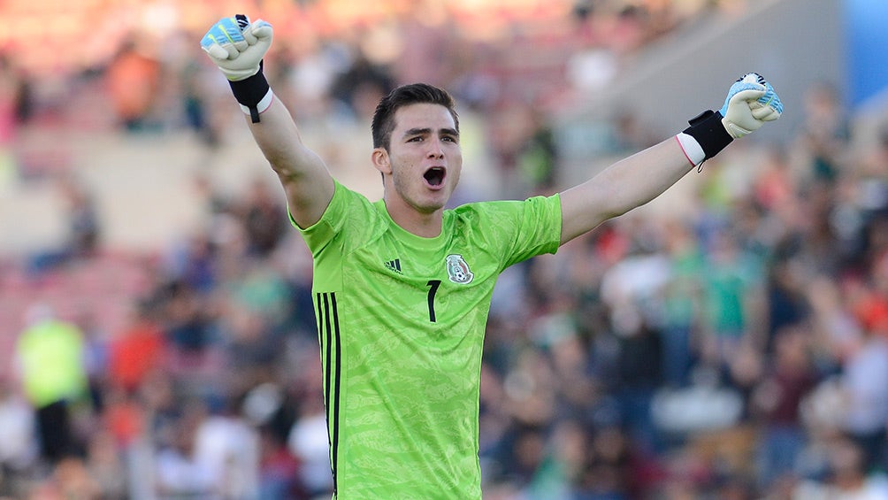 Sebastián Jurado festeja gol de la Selección Mexicana 