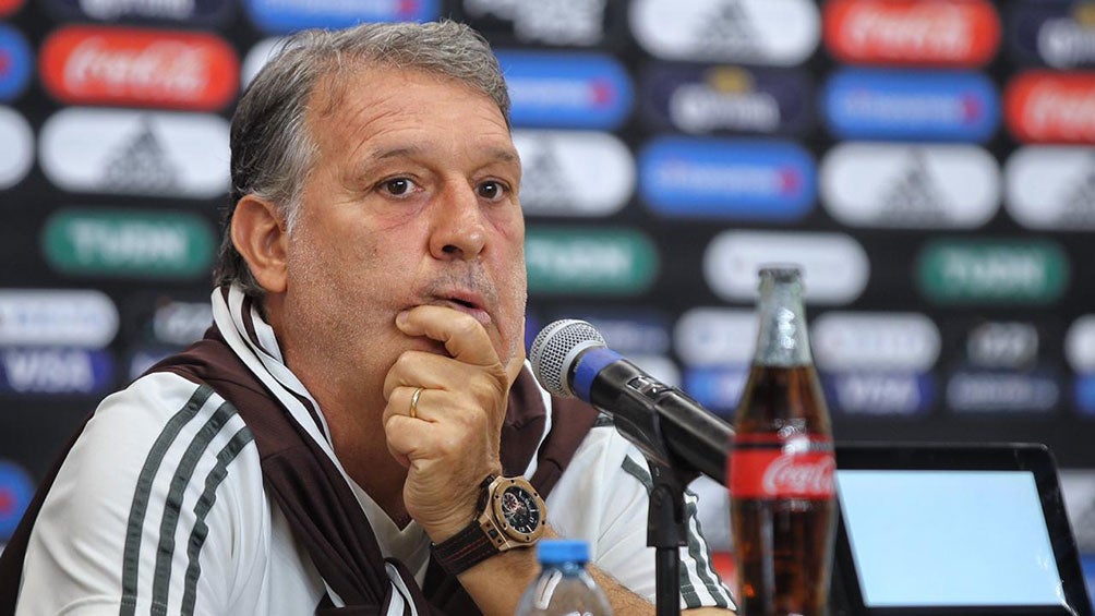 Gerardo Martino en conferencia de prensa