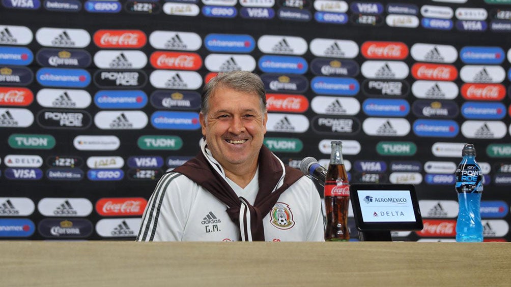 Gerardo Martino en conferencia de prensa