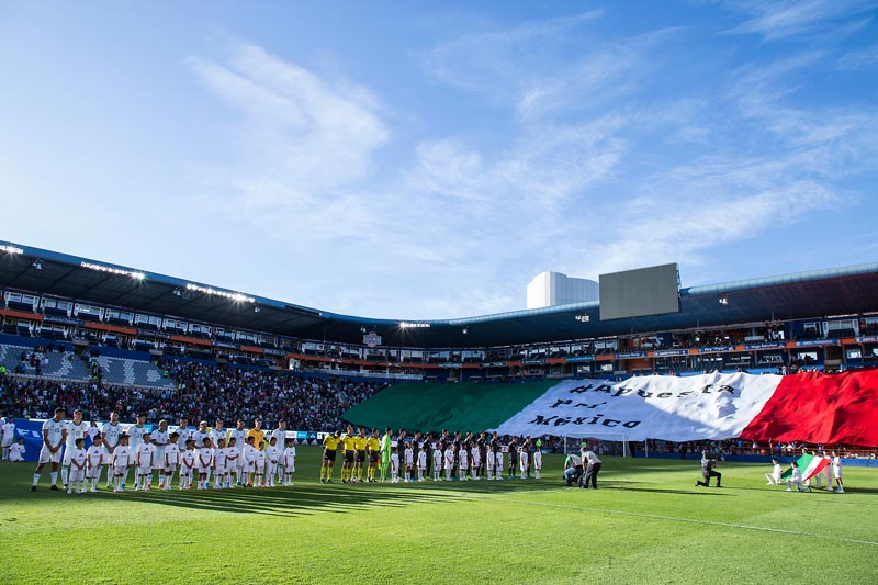 El Estadio Hidalgo para el duelo contra Argentina