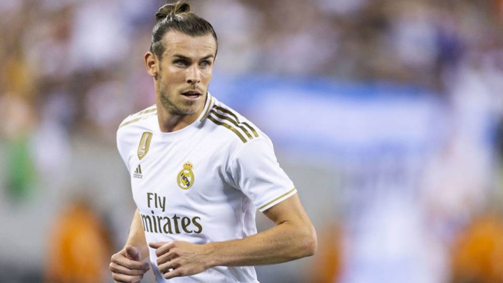 Gareth Bale en un juego con el Real Madrid