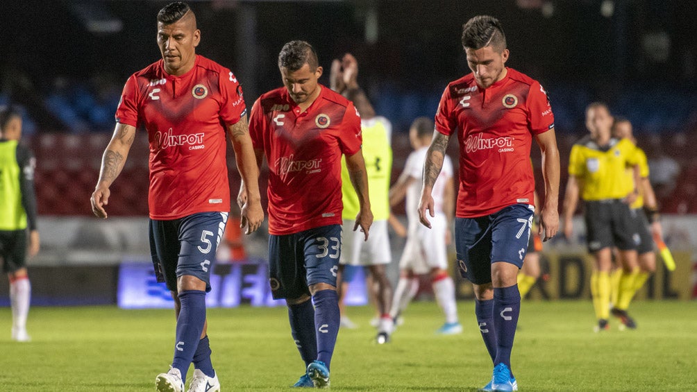 Jugadores de Veracruz tras una derrota en el A2019