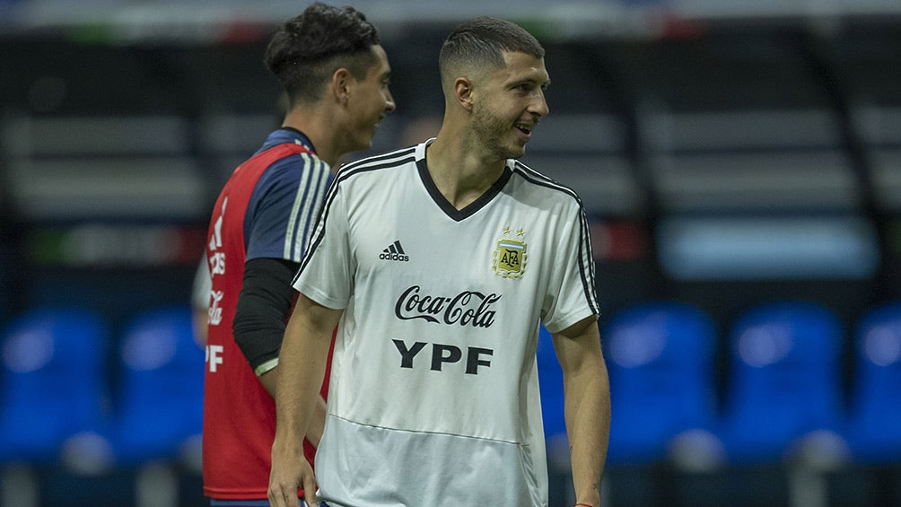 Rodríguez ya es habitual con el DT Scaloni en Argentina