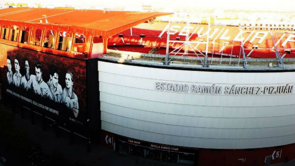 Vista del Estadio Ramón Sánchez Pizjuán