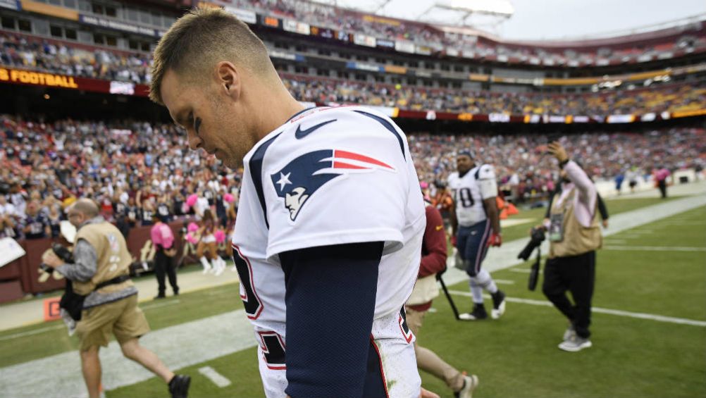 Brady, después de un partido de Patriots