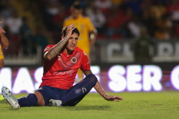 Peñalba, en el partido ante Tigres