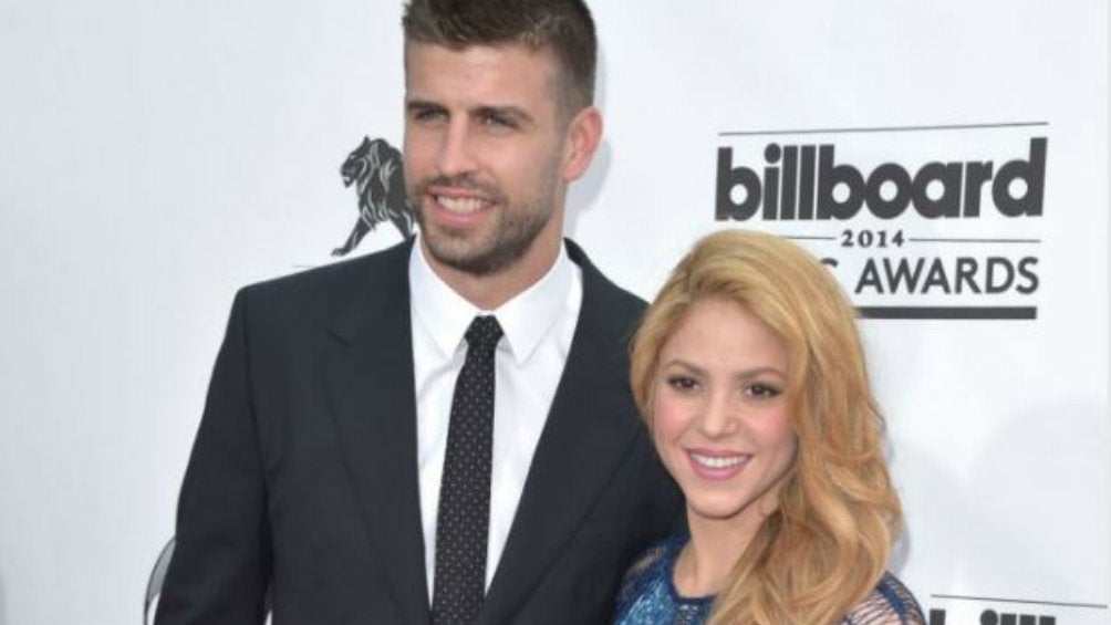 Piqué y Shakira en la alfombra roja