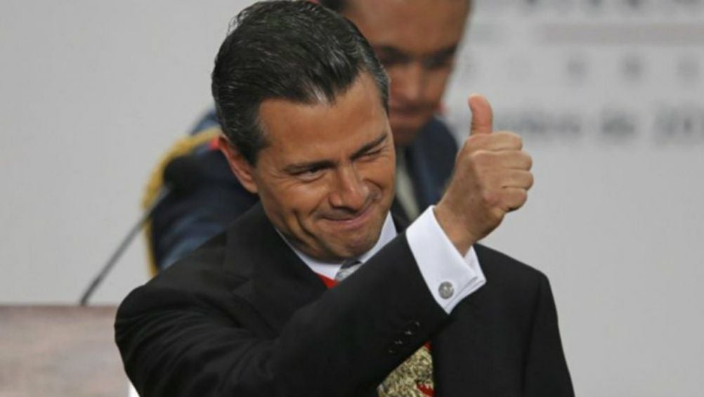 Peña Nieto, durante un evento