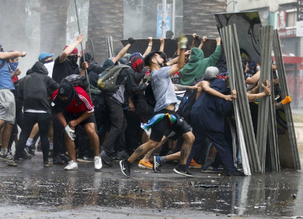 Disturbios en Chile 