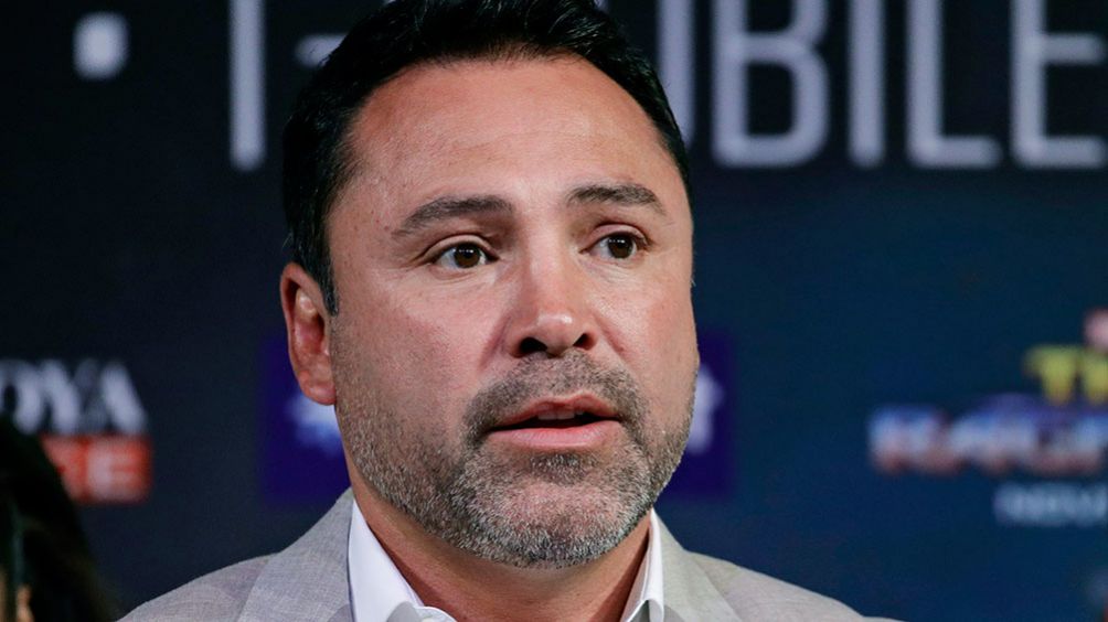 Oscar De La Hoya en un evento público