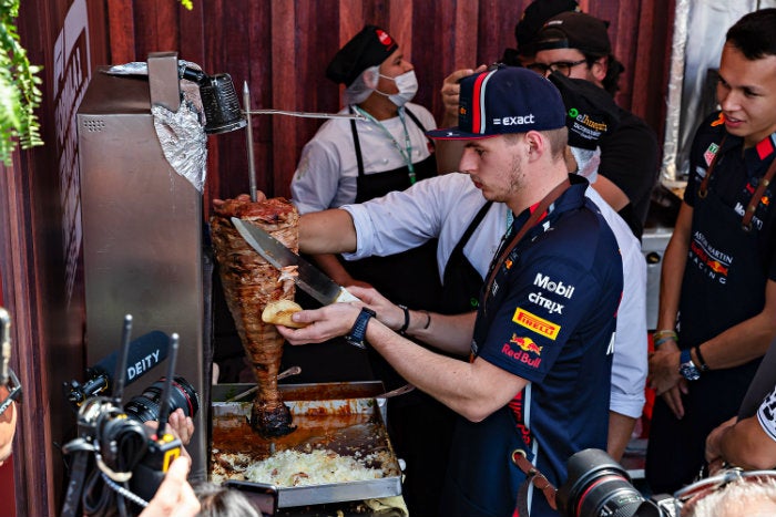 Max Verstappen, durante un evento