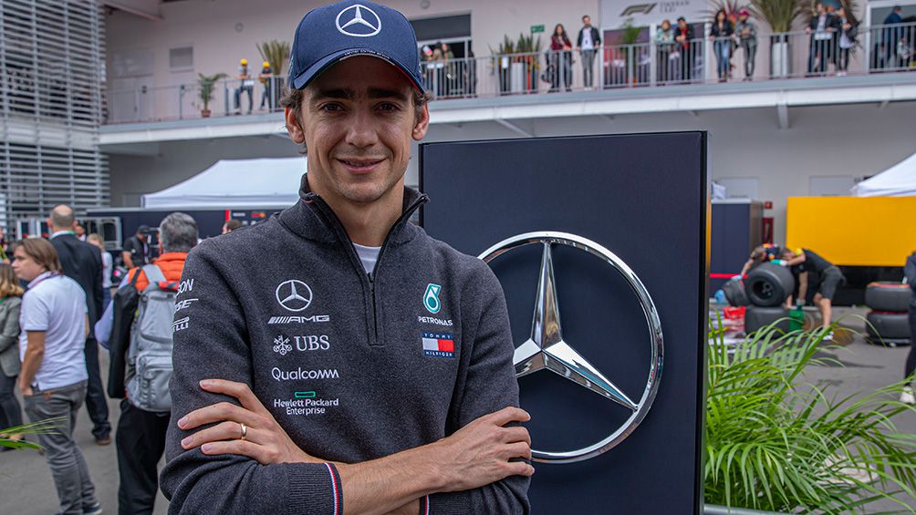 Esteban Gutiérrez posa para la lente de RÉCORD