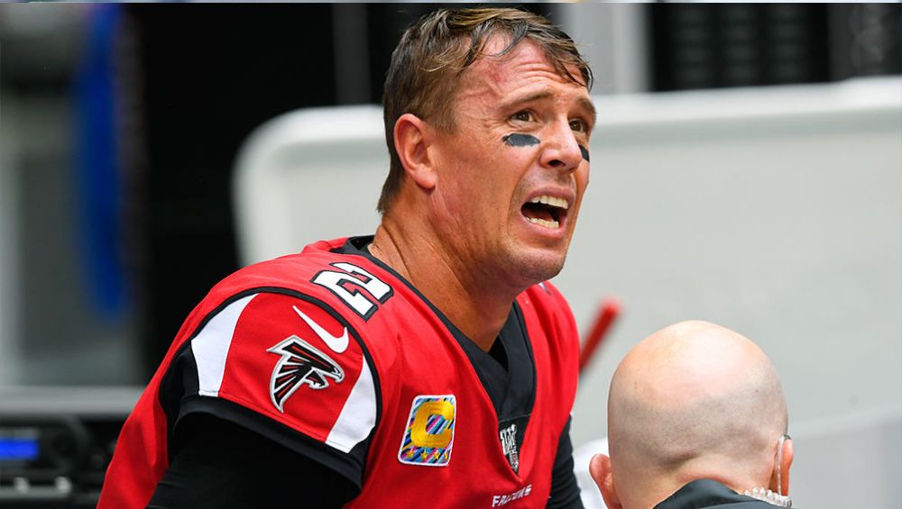  Matt Ryan se queja tras lesión