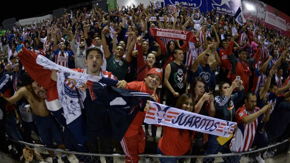 Afición de Chivas en Ciudad Juárez