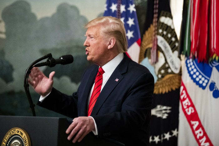 Trump, en conferencia de prensa