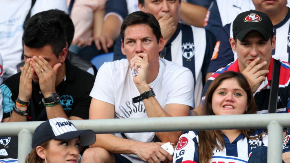 Guille Franco, en un partido de Monterrey