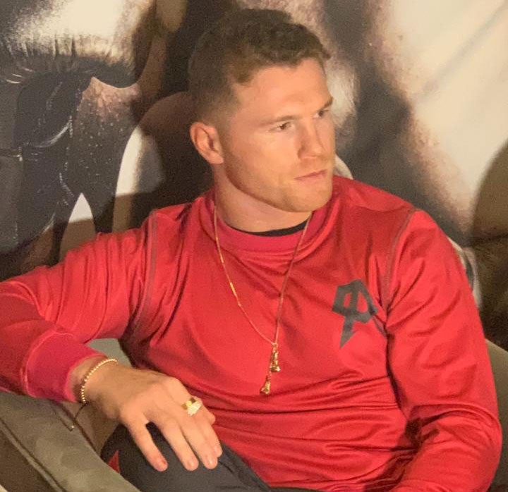 Canelo Álvarez, en entrevista