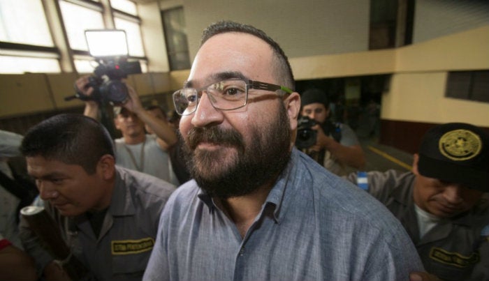 Javier Duarte es detenido