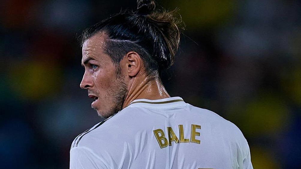 Bale, en un partido del Real Madrid