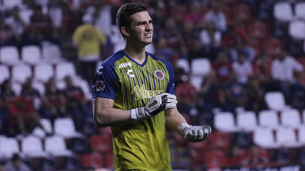 Sebastián Jurado, en un partido de Veracruz 