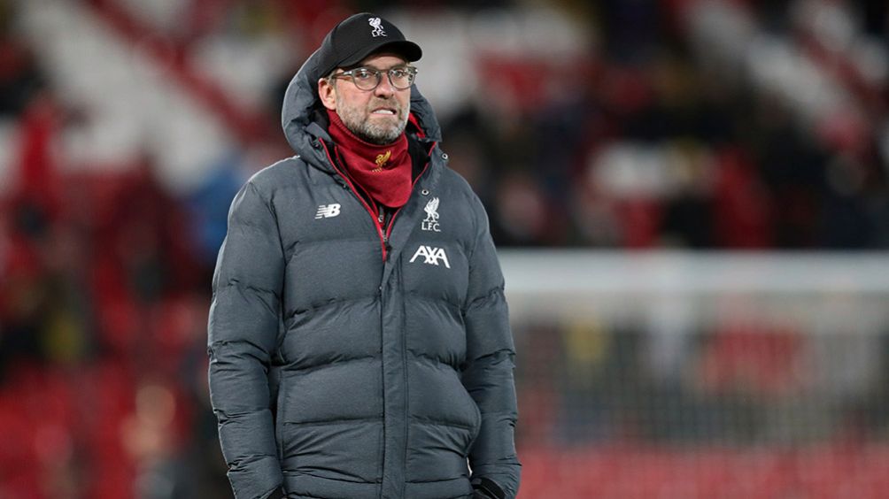 Jürgen Klopp en un juego del Liverpool