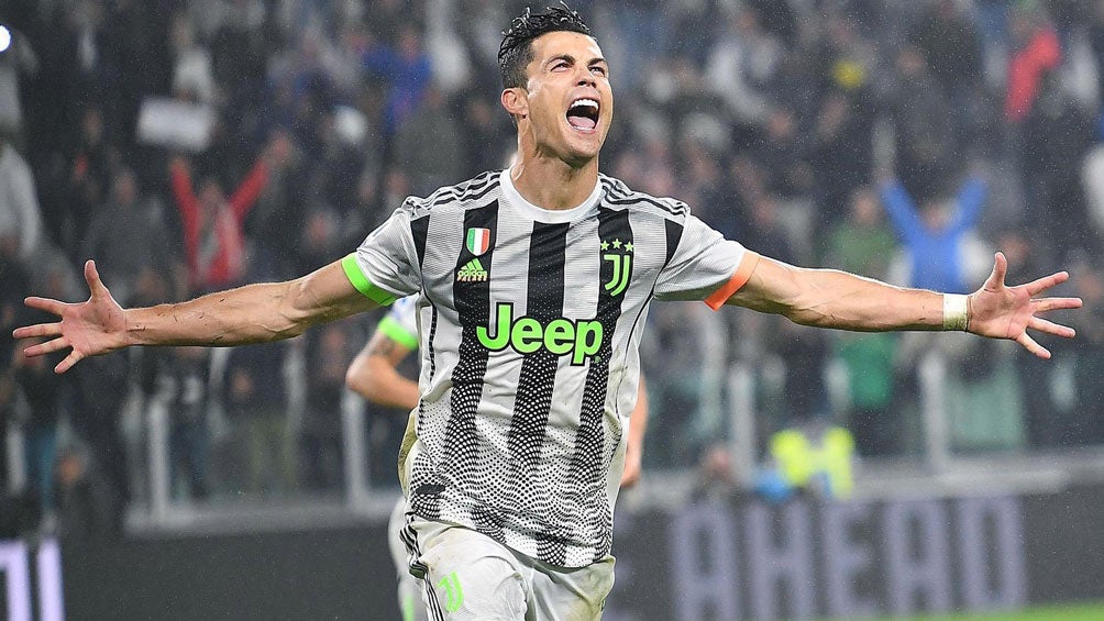 Cristiano Ronaldo celebra un gol con la Juventus 