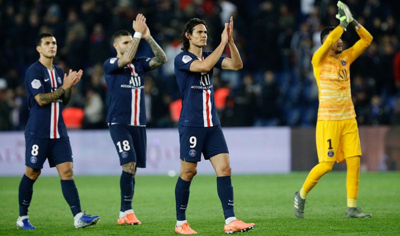 Jugadores del PSG agradecen el apoyo a sus fans 