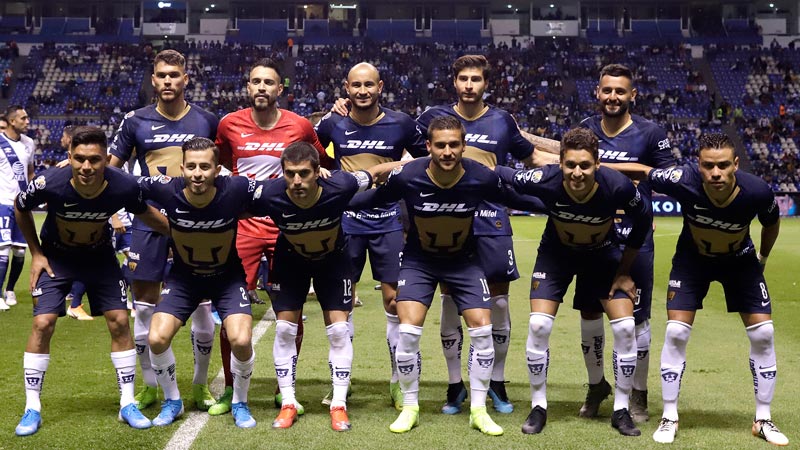 Once inicial de Pumas que enfrentó a Puebla 