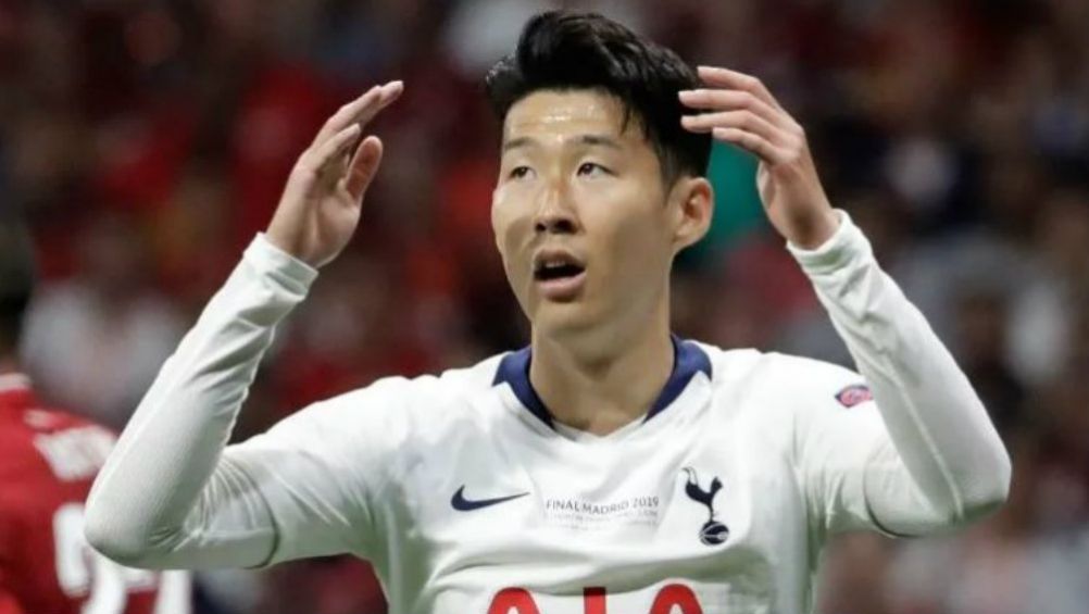 Son Heung-Min, en lamento durante un partido