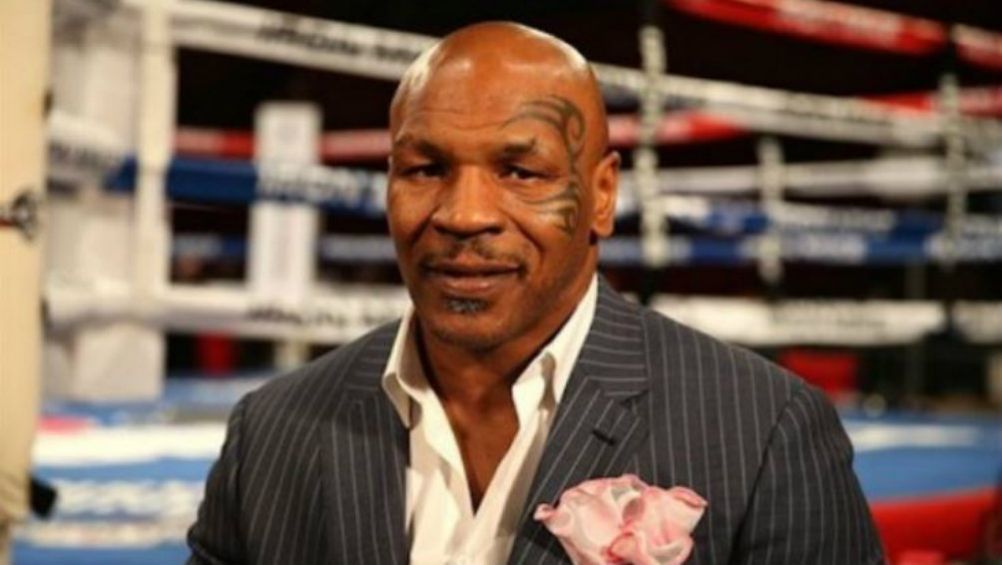 Mike Tyson, durante una entrevista