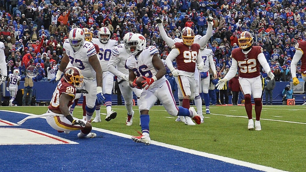 Devin Singletary anota en carrera de dos yardas