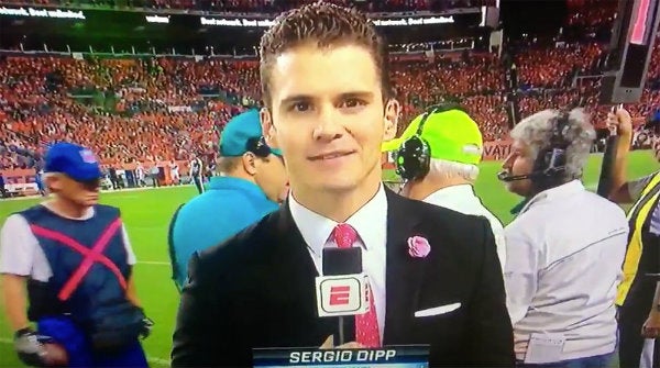 Sergio Dipp, presentador de ESPN