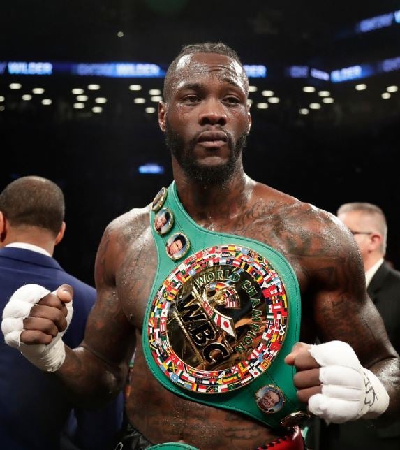 Deontay Wilder, campeón peso pesado de la WBC