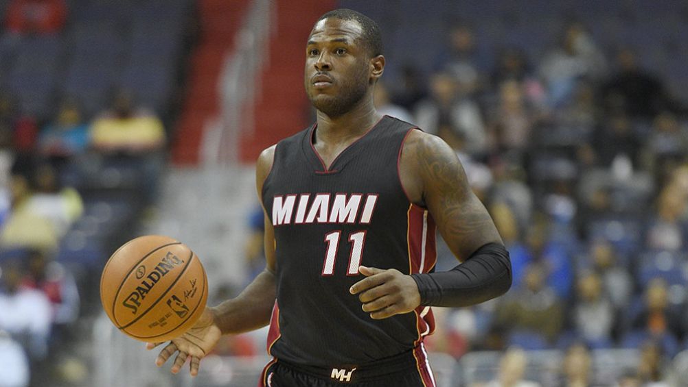 Dion Waiters jugando con el Miami Heat