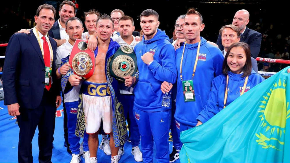 GGG después de su batalla ante Derevyanchenko