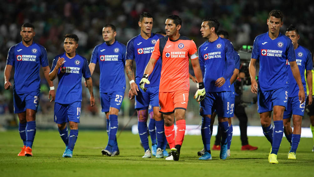 Jugadores de Cruz Azul se lamentan tras derrota contra Santos